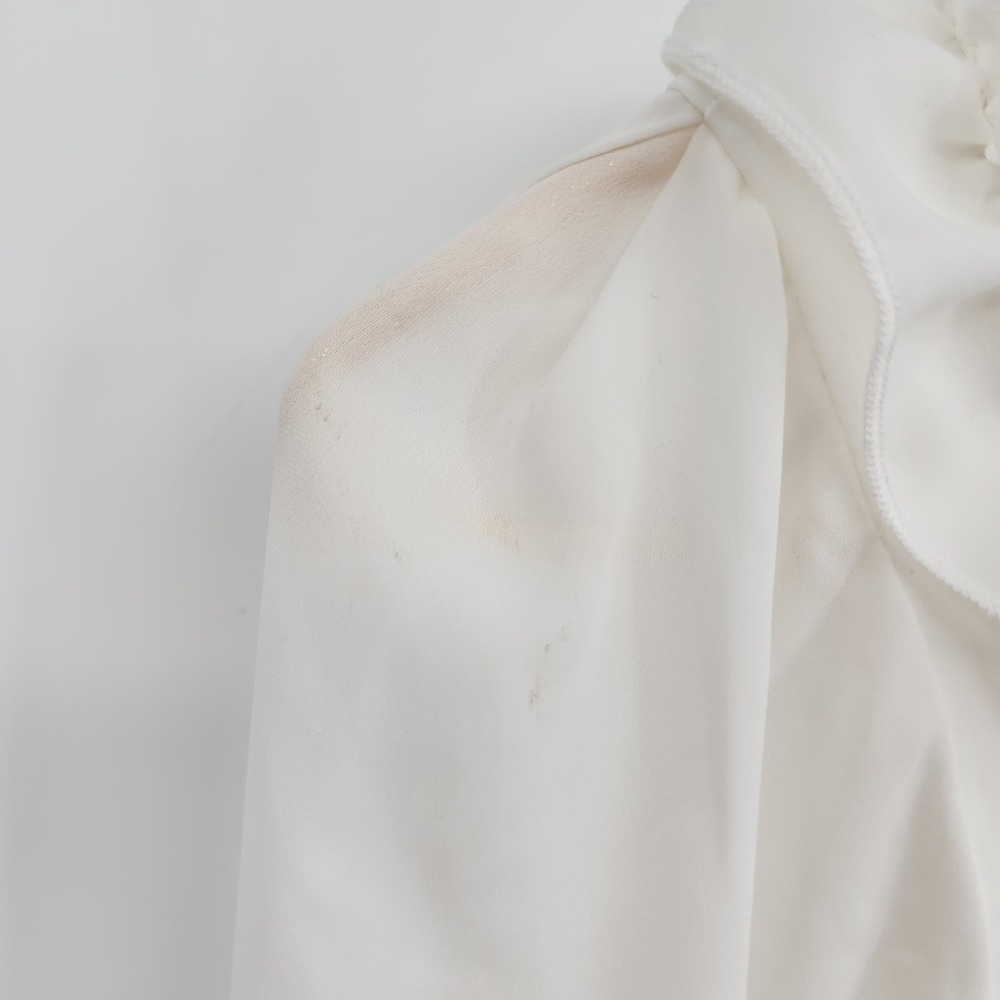 Show Me Your MuMu White Ruffle One-Shoulder Mini Dress - Picture 5 of 10